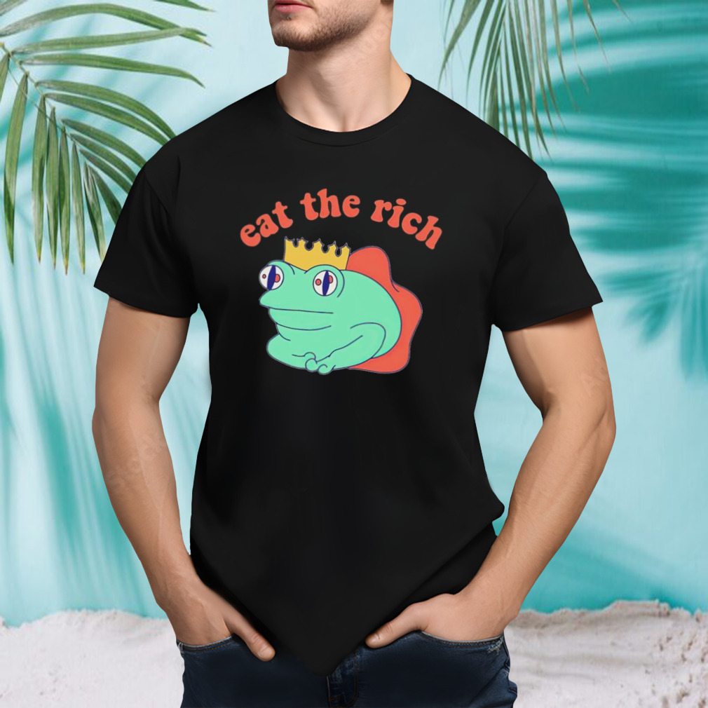Frog king eat the rich shirt