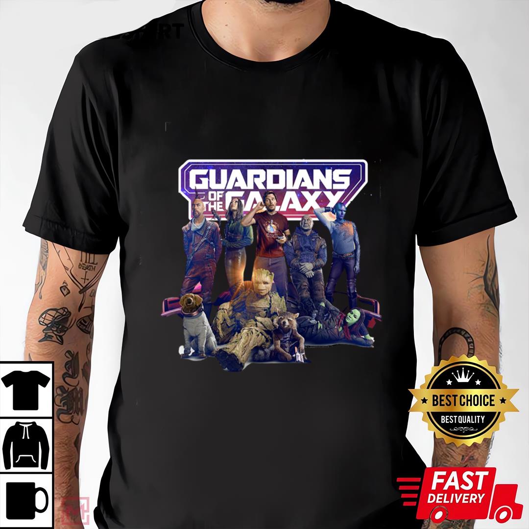 Guardians Of The Galaxy T-shirt Gift For Marvel Fan