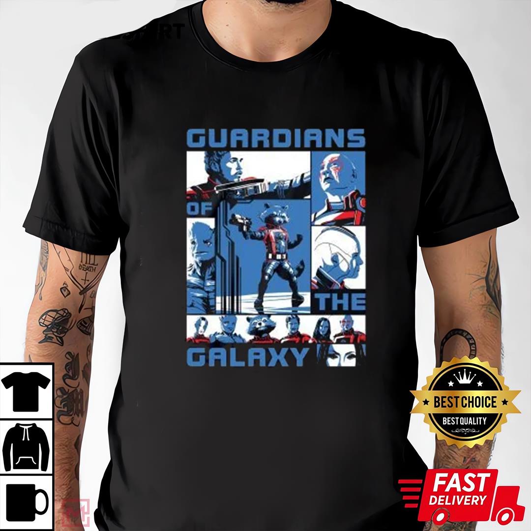 Guardians Of The Galaxy Vol 3 Shape T-Shirt