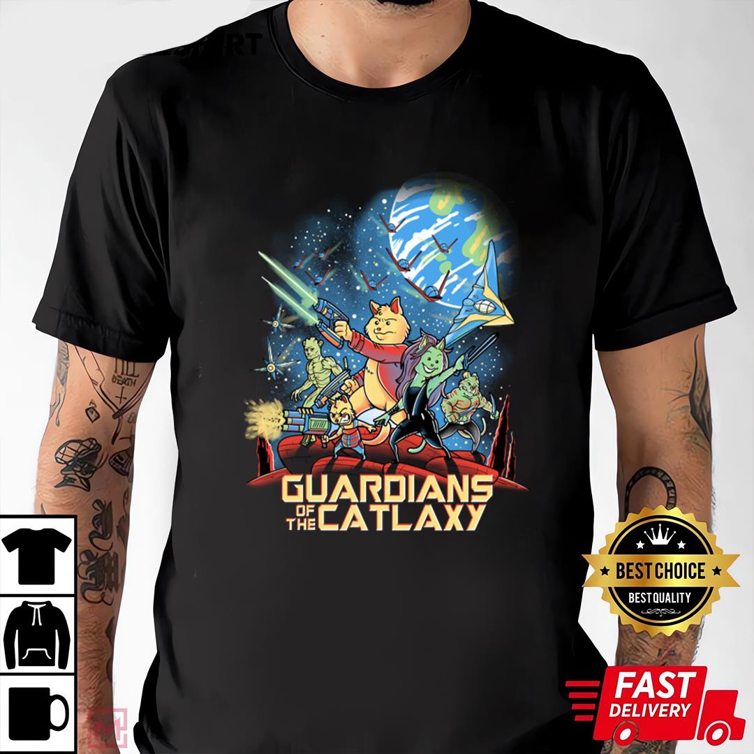 Guardians Or The Catlaxy T-shirt