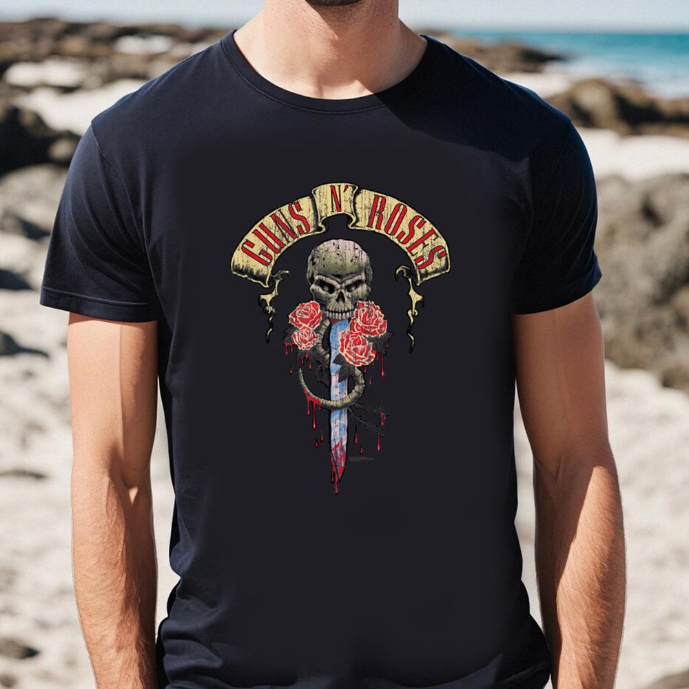 Guns N' Roses Official Skull Head T-Shirt