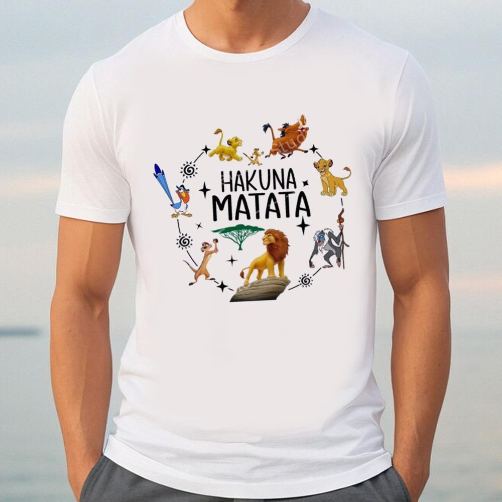 Hakuna Matata, Lion King Tee, Animal Kingdom Family Matching Shirts
