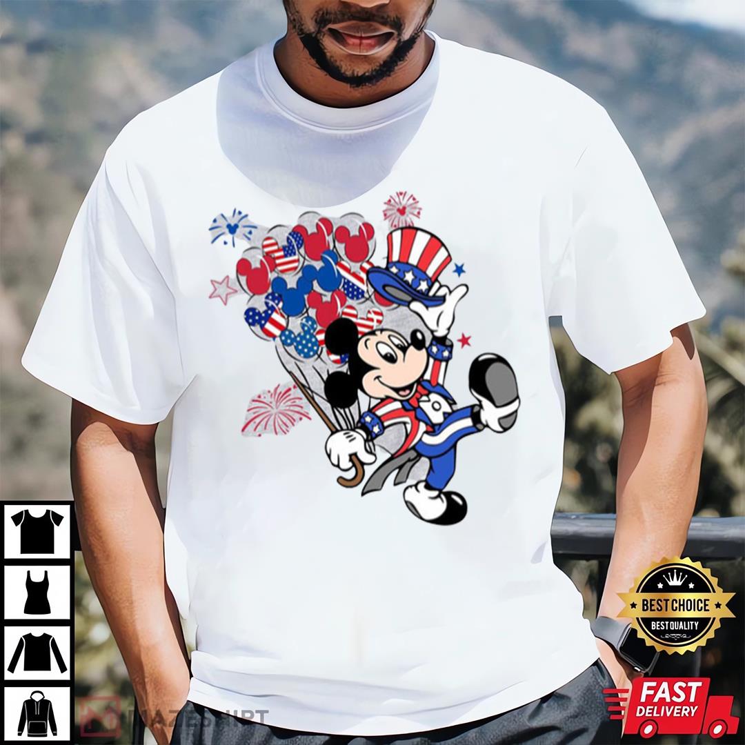 Happy Disney 4th Of July Funny Shirt, Patriotic Disney Shirt