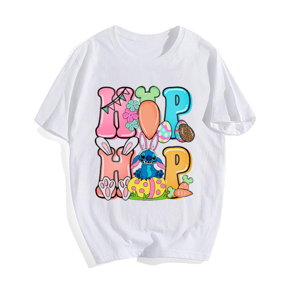 Happy Easter Day Stitch Hip Hop Stitch Easter T-Shirt