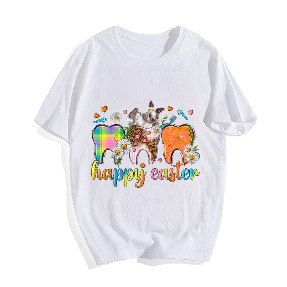 Happy Easter Dental Life Dentist Easter Day T-shirt