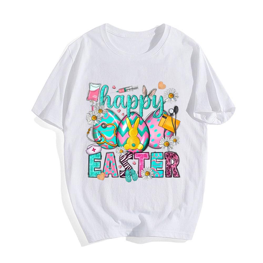Happy Easter Egg Nurse Nurse Life Easter Day T-shirt
