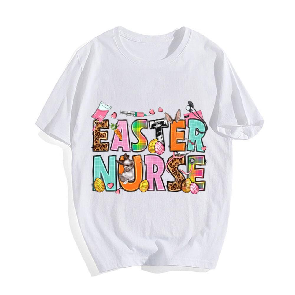 Happy Easter Nurse T-shirt Gift For Nurse