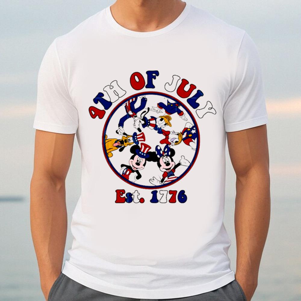 Happy Fourth Of July Shirt, Funny Pluto And Friends Happy 4th Of July Day Shirt