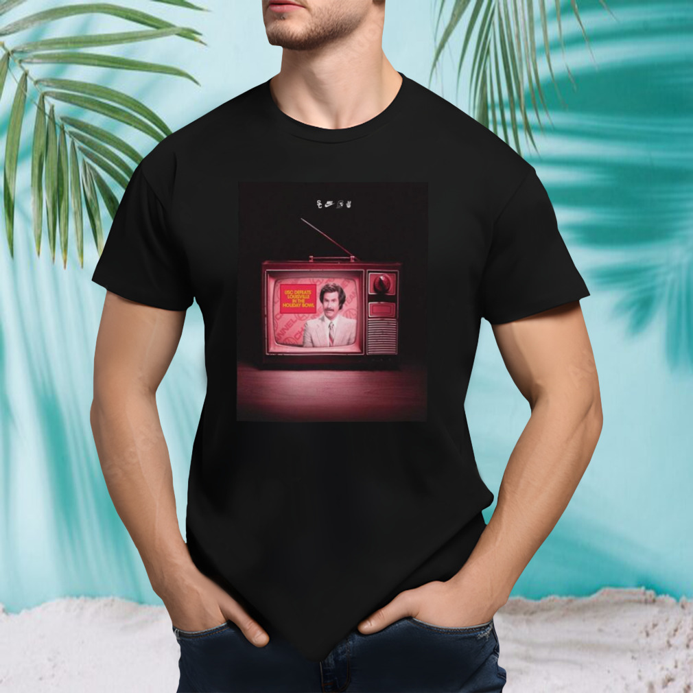 Usc Trojan Defeats Louisville In The Holiday Bowl Stay Classy San Diego Tv News Funny T-shirt