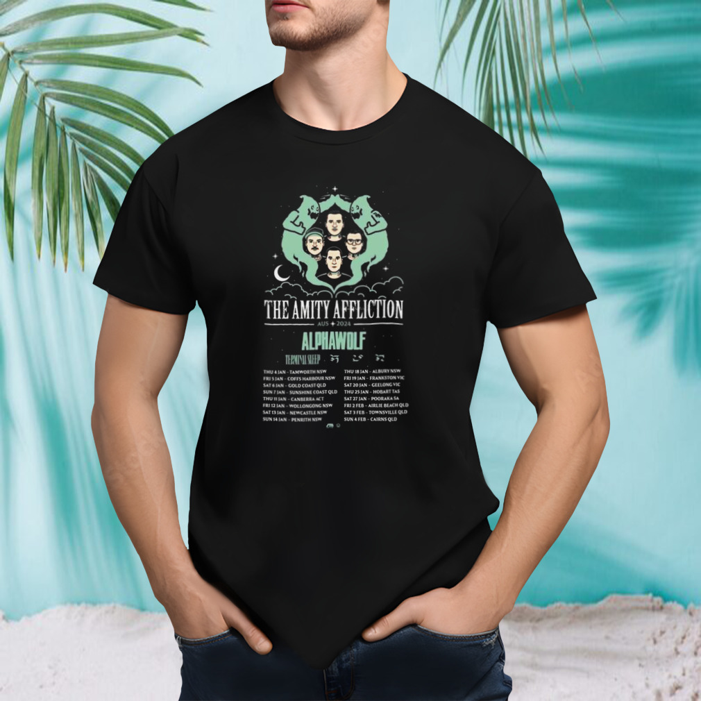 The Amity Affliction Tour 2024 T-Shirt