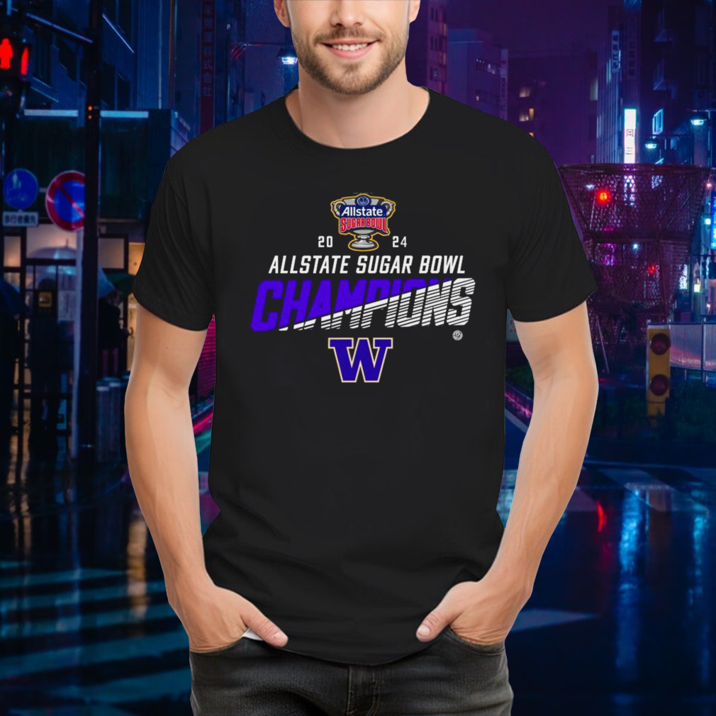 Washington Huskies 2024 Allstate Sugar Bowl Champions Shirt