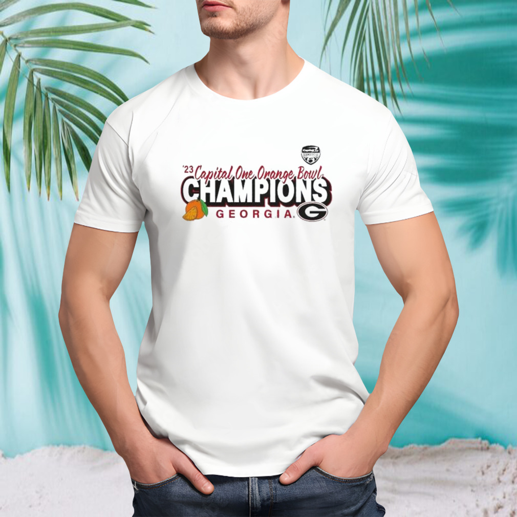 ’23 Orange Bowl Champions Georgia Bulldogs shirt