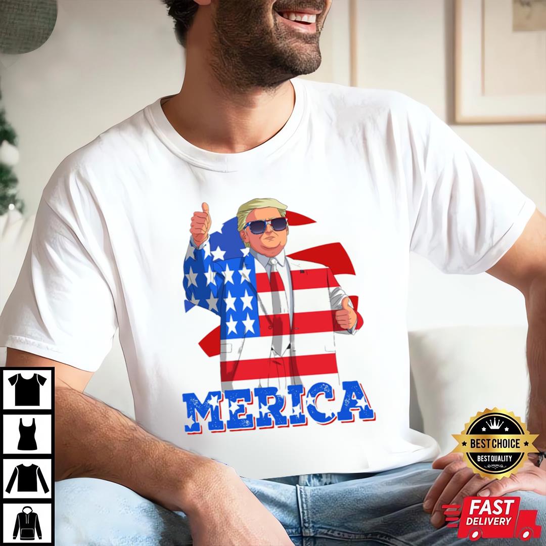 Happy Fourth Of July Trump Shirt, Trump Happy Freedom Day Shirt