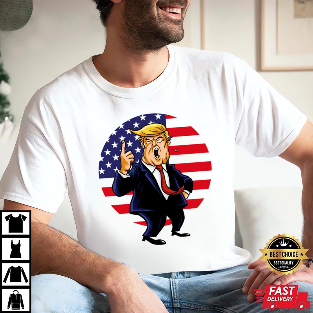 Happy Freedom Day Shirt, Donald Trump Happy 4th Of July Day Shirt