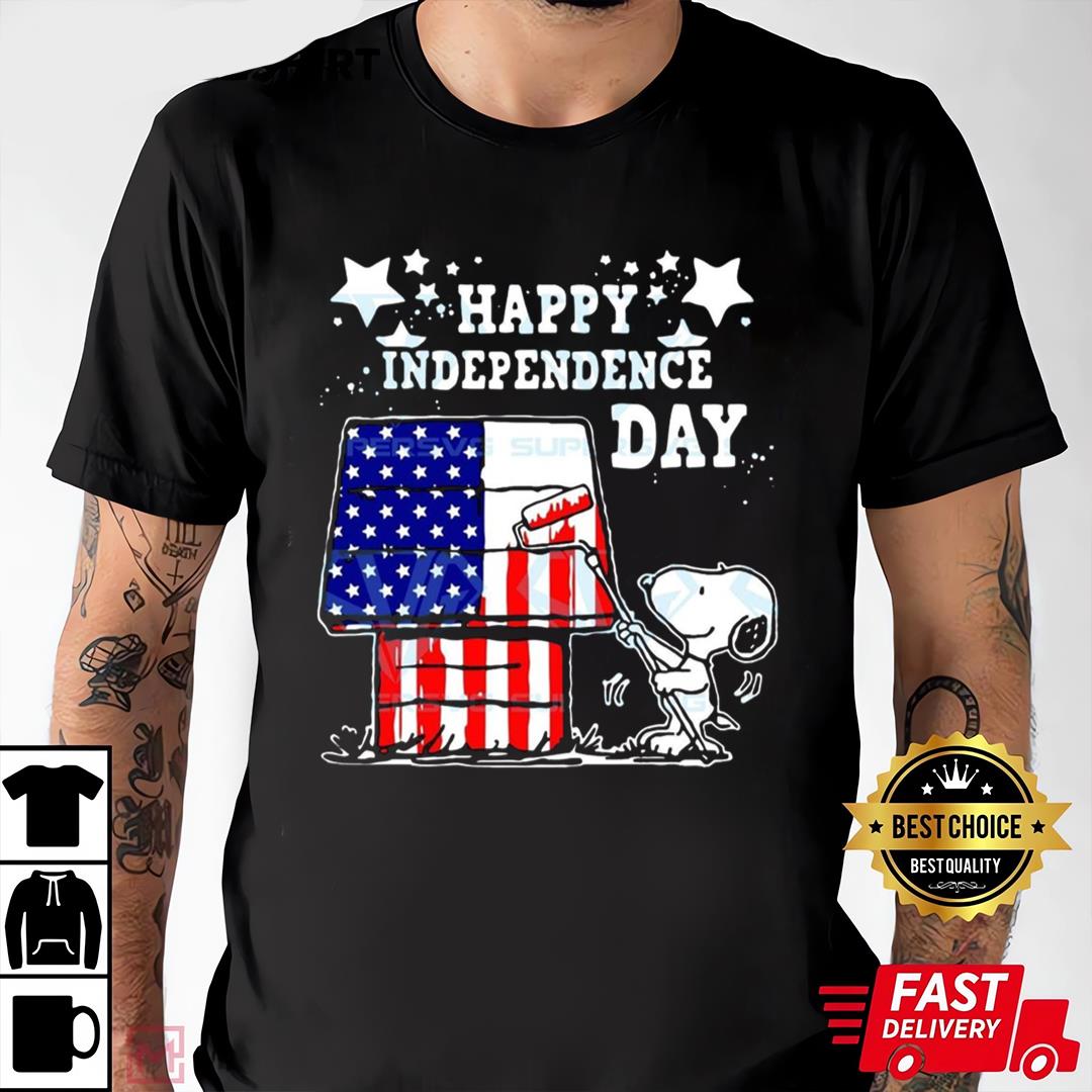 Happy Independence Day Shirt, Snoopy Memorial Day Shirt