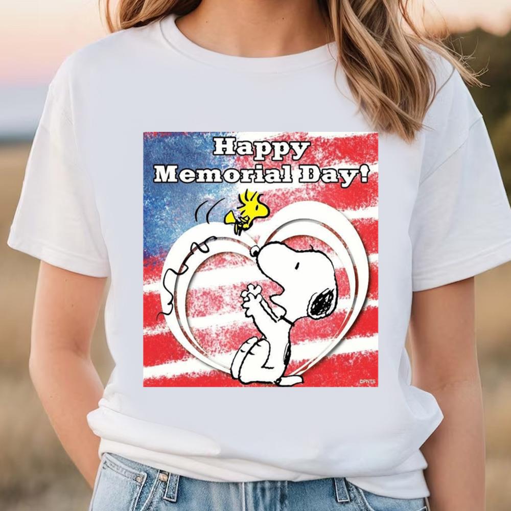Happy Memorial Day Shirt, Funny Snoopy Memorial Day Shirt