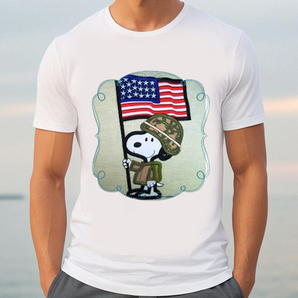Happy Memorial Day Shirt, Snoopy Sodier Memorial Day Shirt