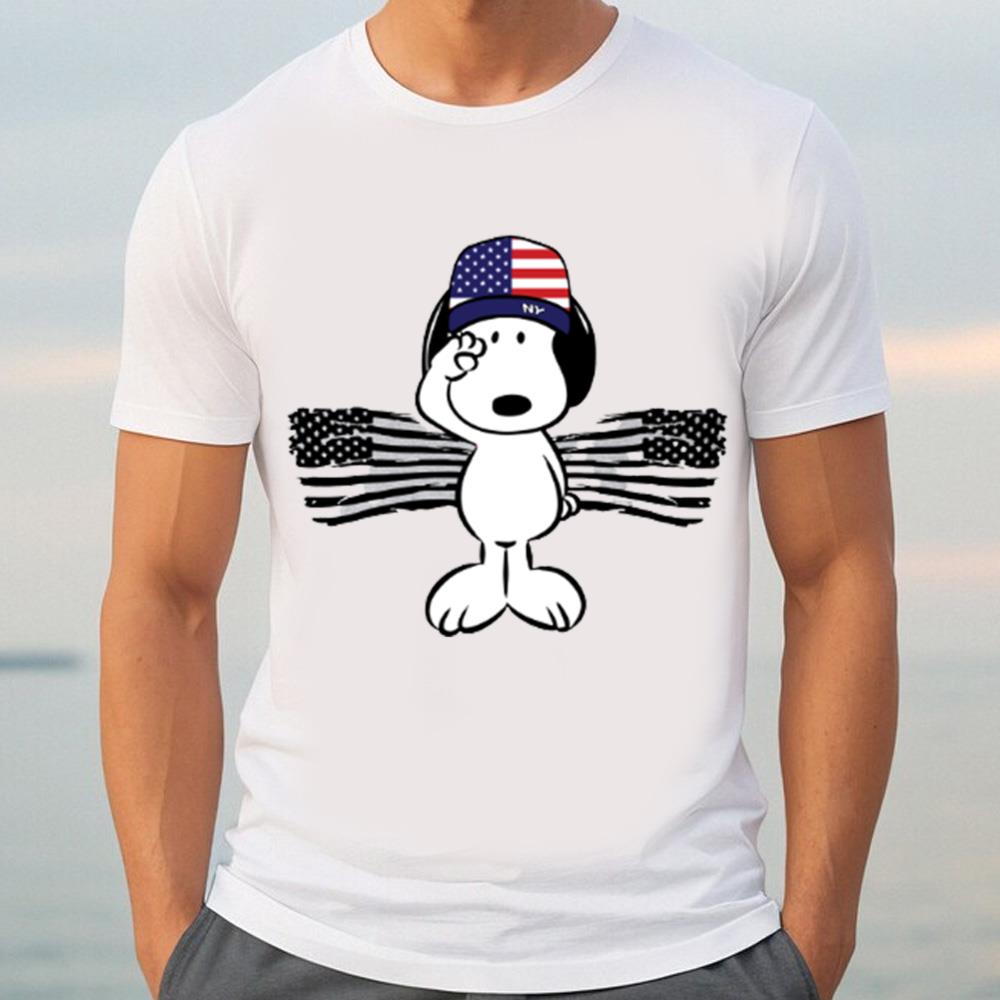 Happy Memorial Snoopy Day Shirt
