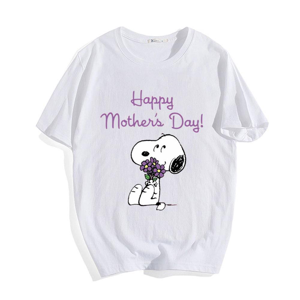 Happy Mother's Day Cute Snoopy Mom T-Shirt