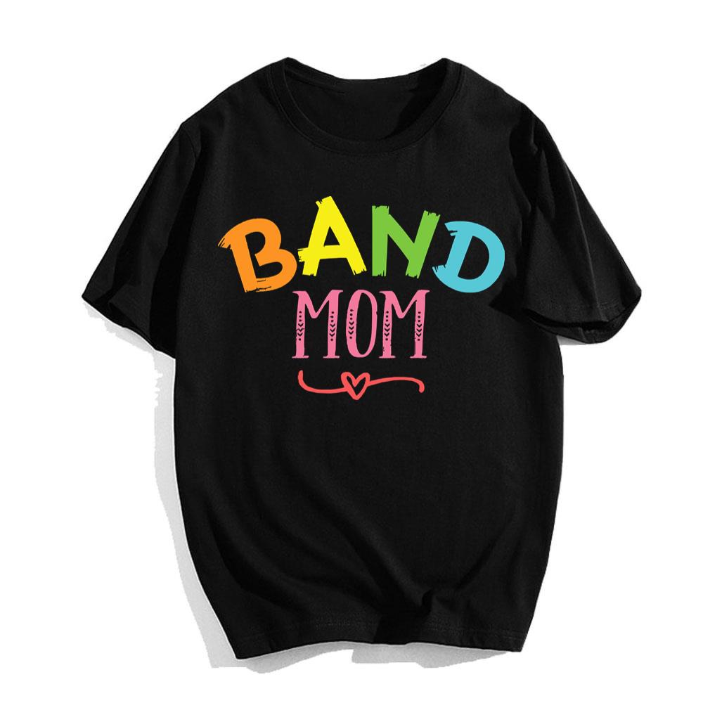 Happy Mother's Day Funny Band Mom T-Shirt