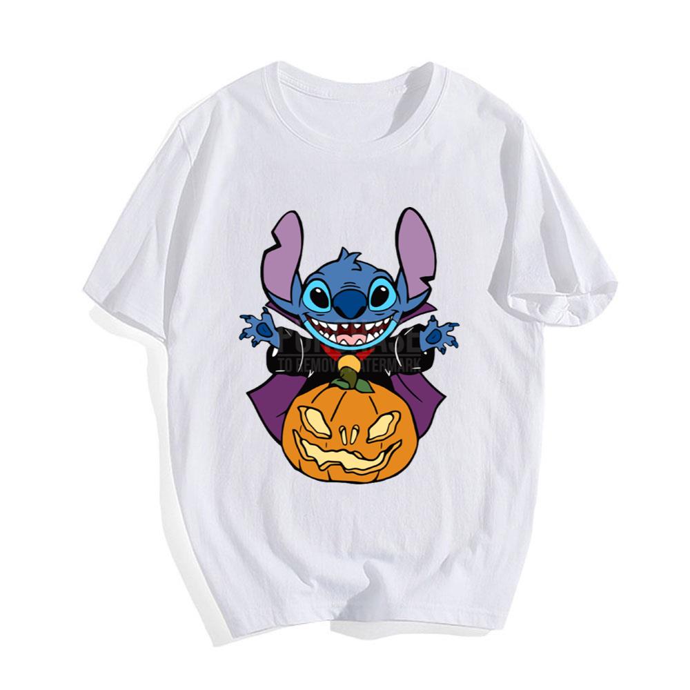 Harry x Pumpkin x Stitch Halloween T-Shirt