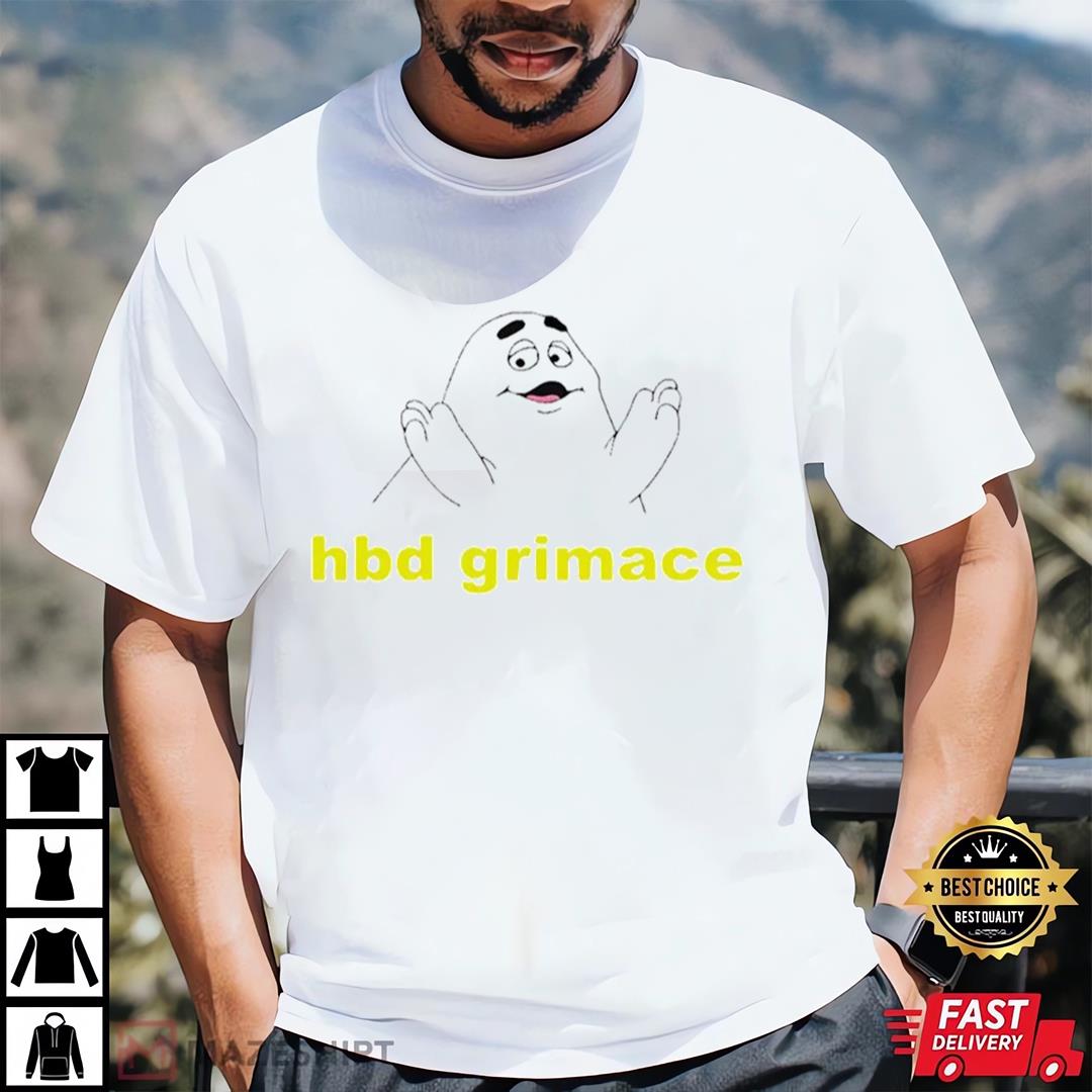 Hbd Grimace T-shirt