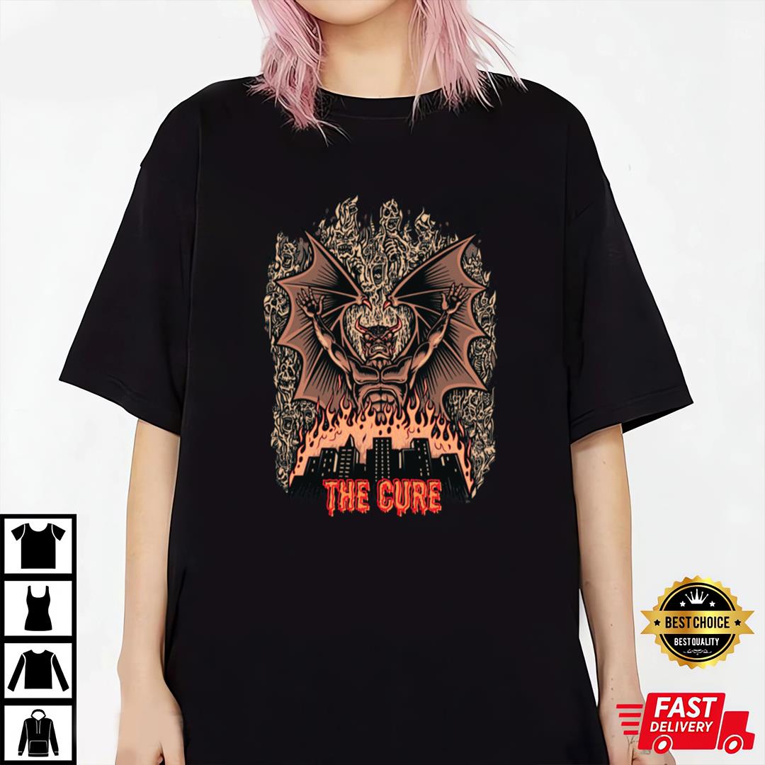 Heavy Metal Band The Cure T-Shirt