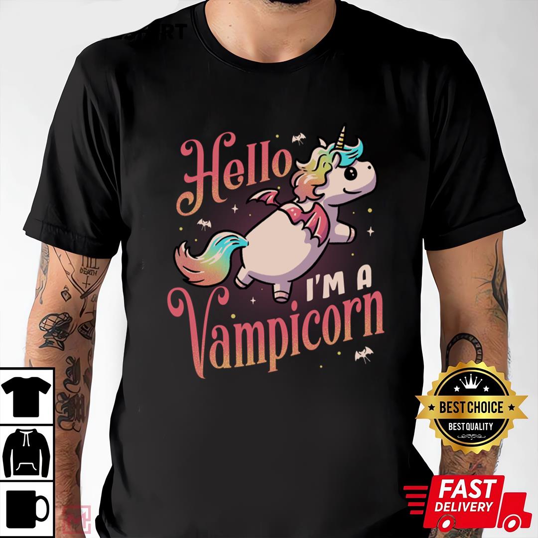 Hello, I'm A Vampicorn T-Shirt