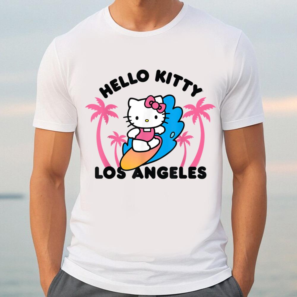 Hello Kitty Los Angeles Surfing T-Shirt