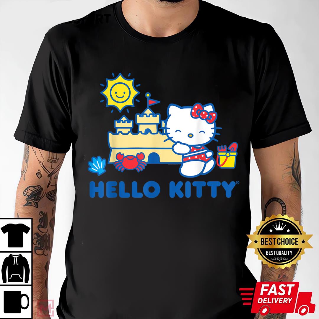 Hello Kitty Summer Beach Sandcastle T-Shirt