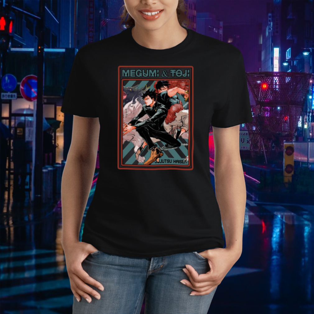 Megumi And Toji Card Jujutsu Kaisen shirt - Trend Tee Shirts Store