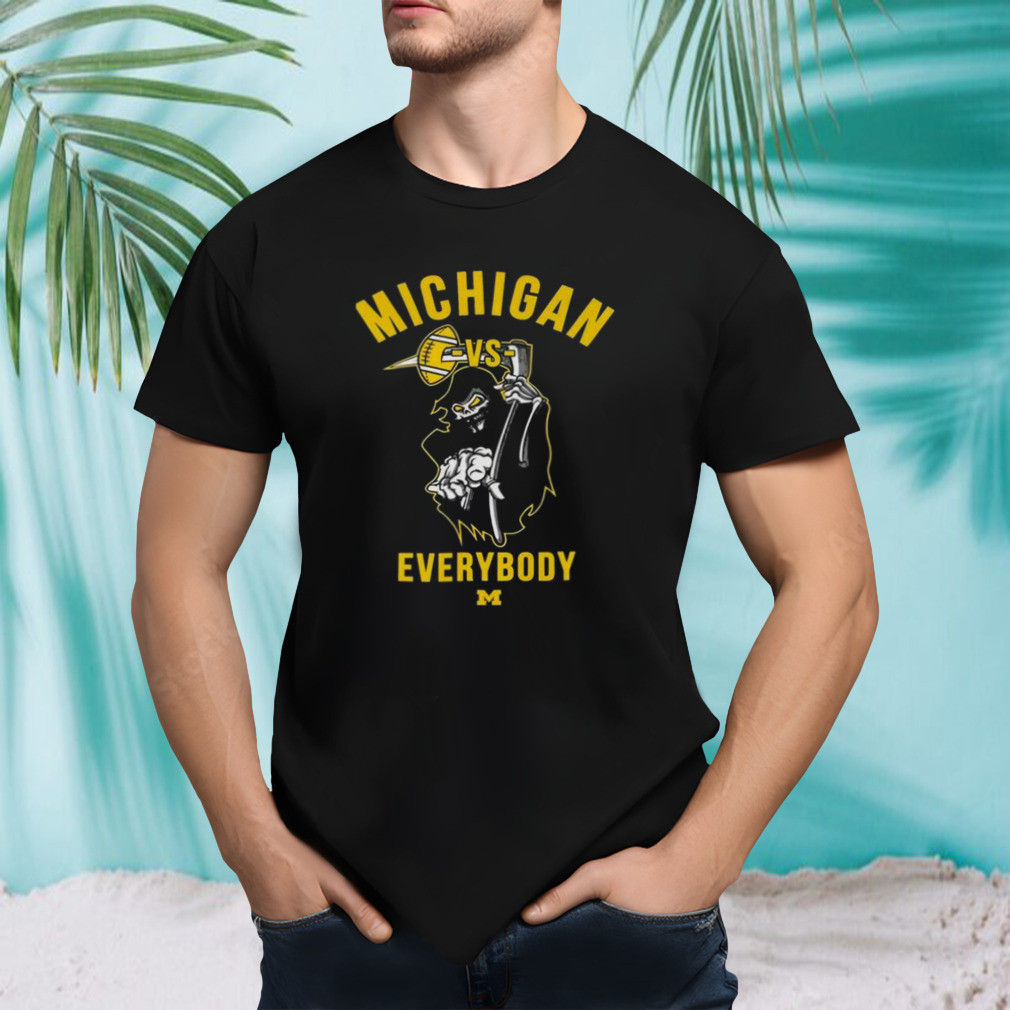Michigan Vs Everybody Death T-shirt