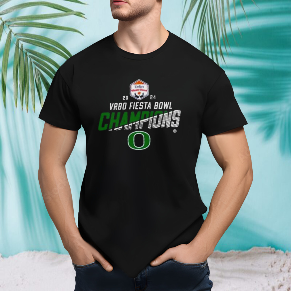 Oregon Ducks 2024 Vrbo Fiesta Bowl Champions T-shirt