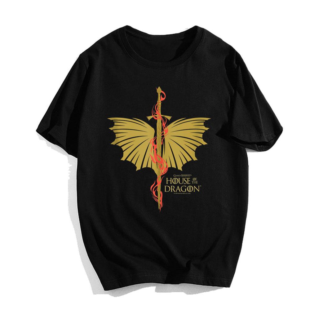 House Of The Dragon T-Shirt Sword With Wings