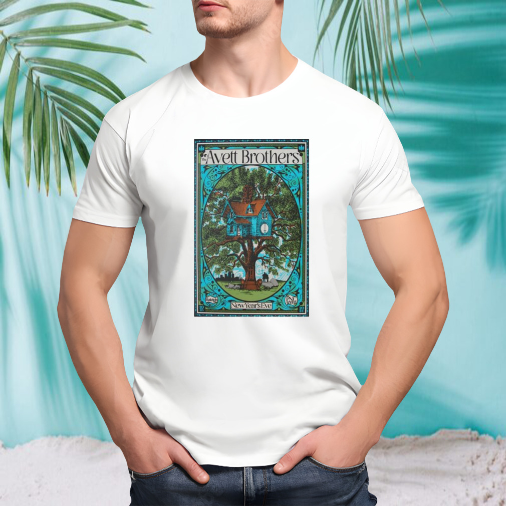The Avett Brothers New Year’s Eve Raleigh Pnc Arena Tour 2024 T-shirt
