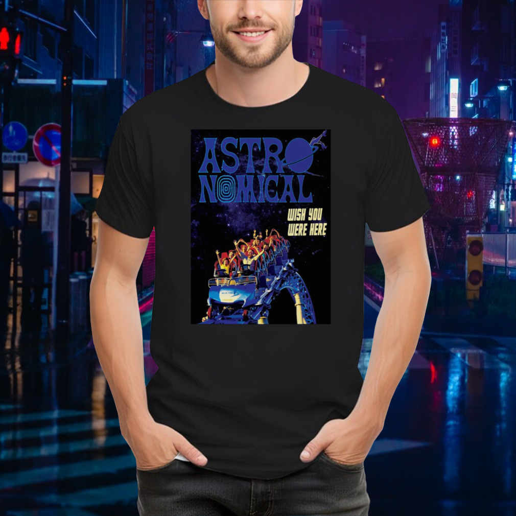 Travis Astroworld Concert shirt