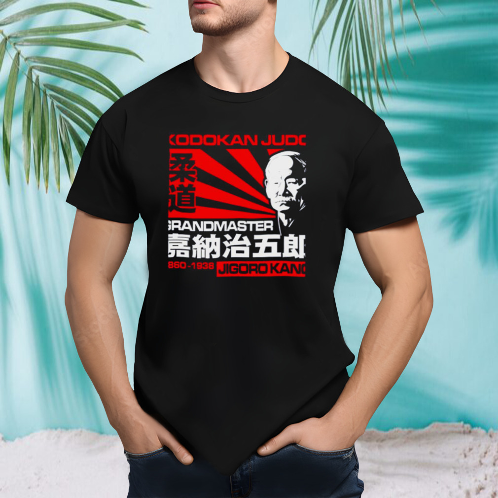 White Grappling Japan Grandmaster Judo Jigoro Kano shirt