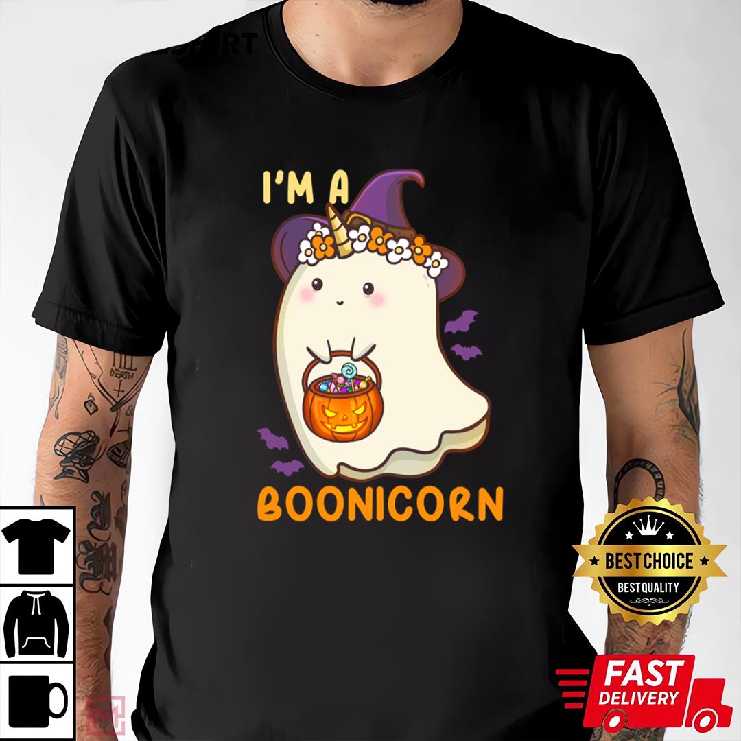 I'm A Boonicorn Halloween Ghost Unicorn T-shirt