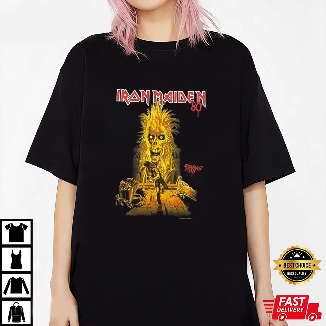 Iron Maiden Running Free T-Shirt