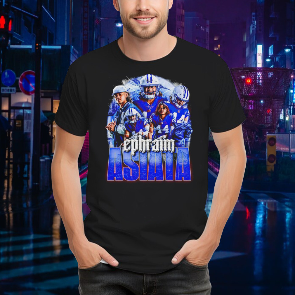 Asiata Ephraim Brigham Young Cougars graphic poster shirt