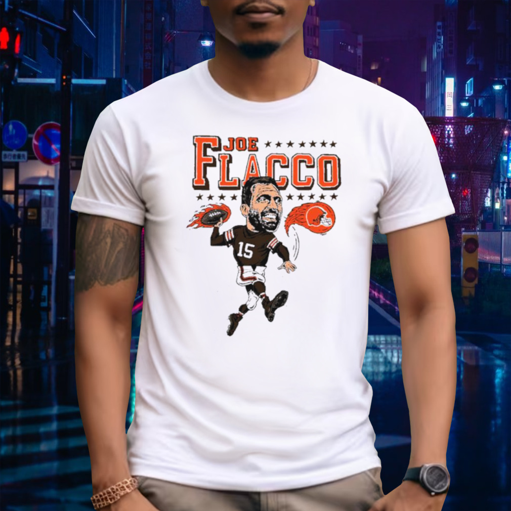 Joe Flacco Cleveland Browns Homage Caricature Player shirt