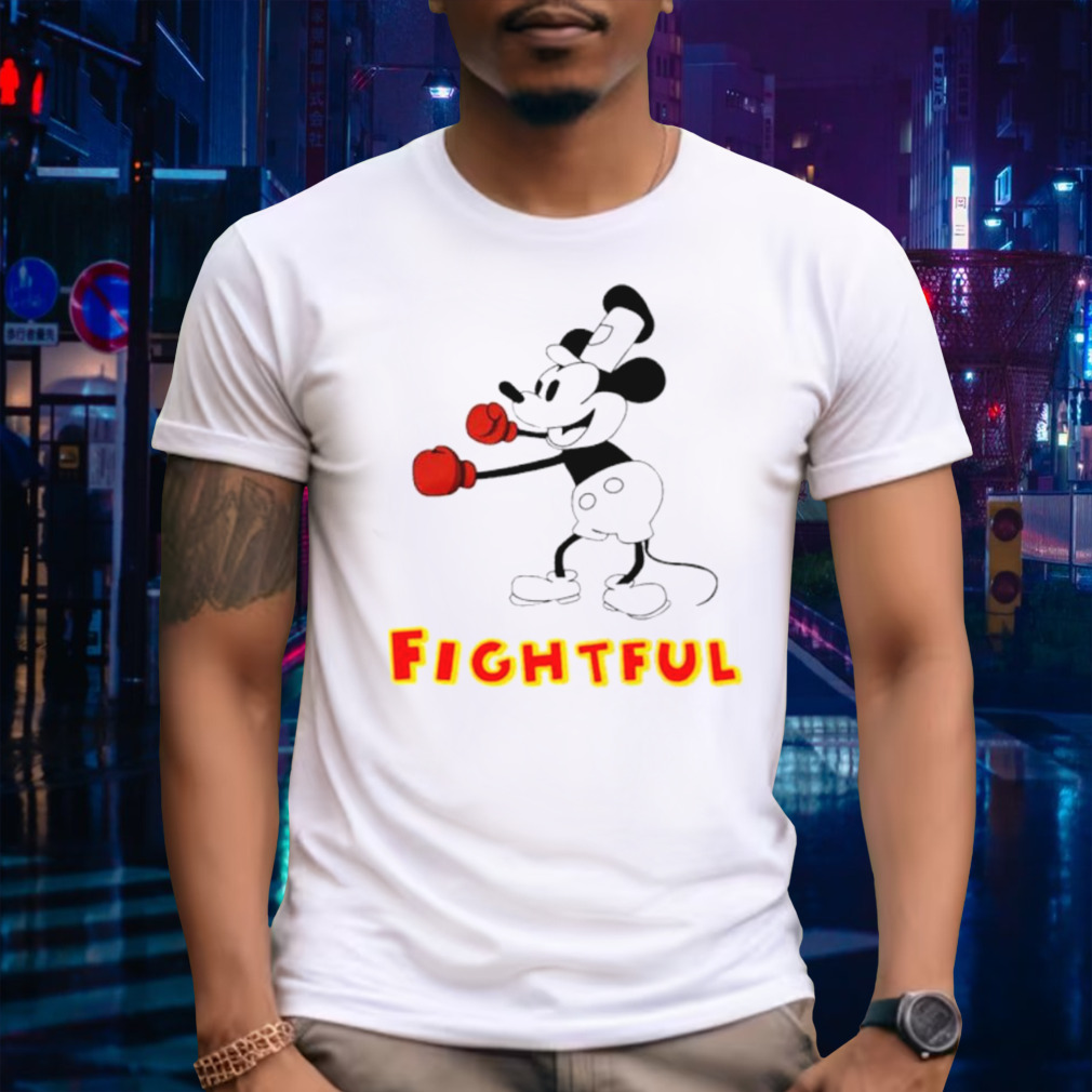 Mickey Steamboat Fightful shirt