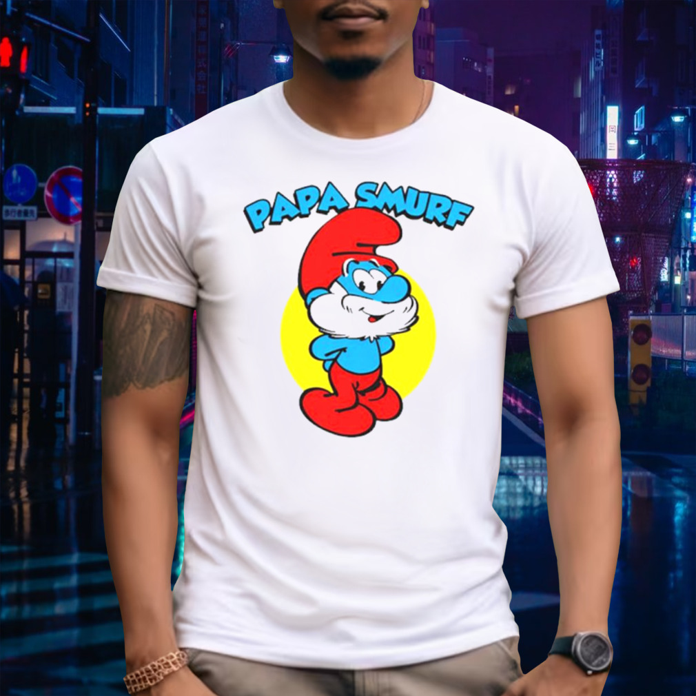 Shannon Sharpe Papa Smurf shirt