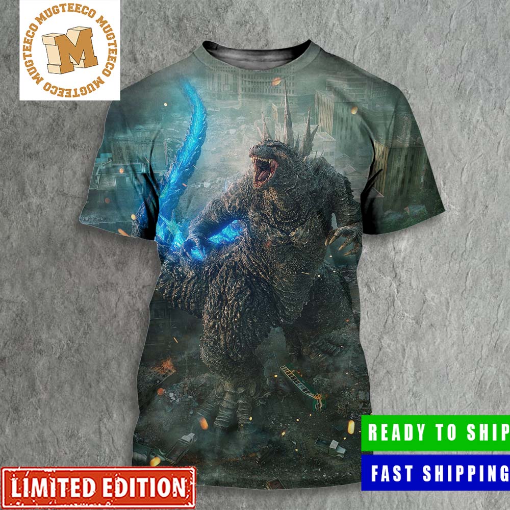 Godzilla Minus One New Promotional Image All Over Print Shirt