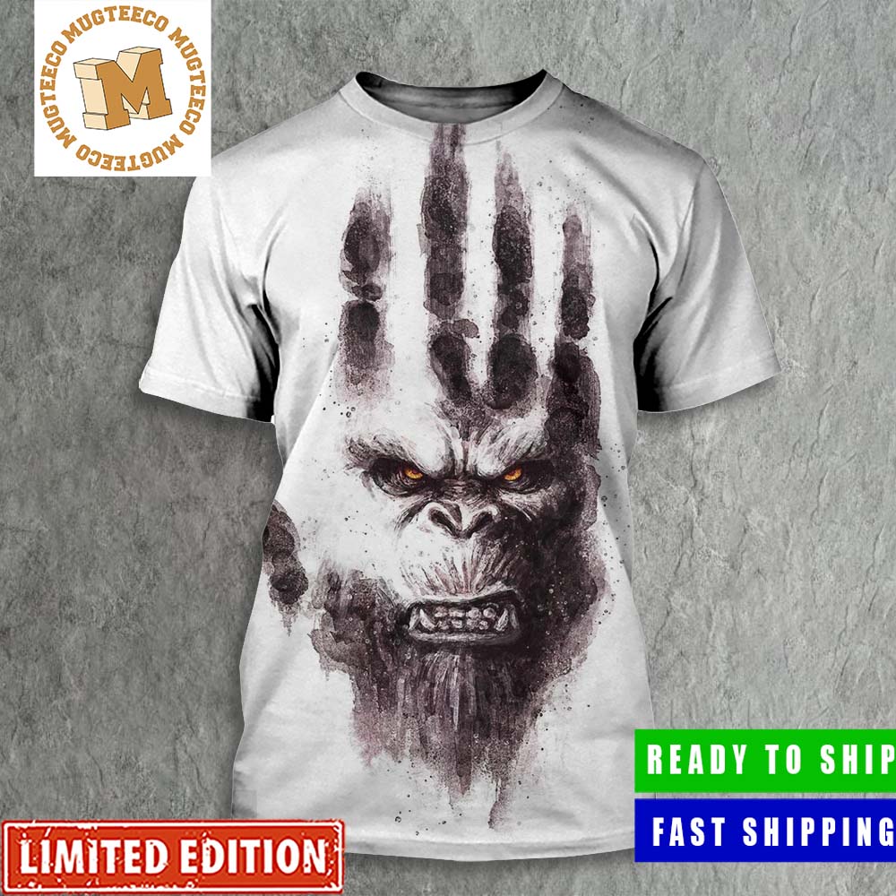 Godzilla x Kong The New Empire Unite 2024 King Kong First Poster All Over Print Shirt