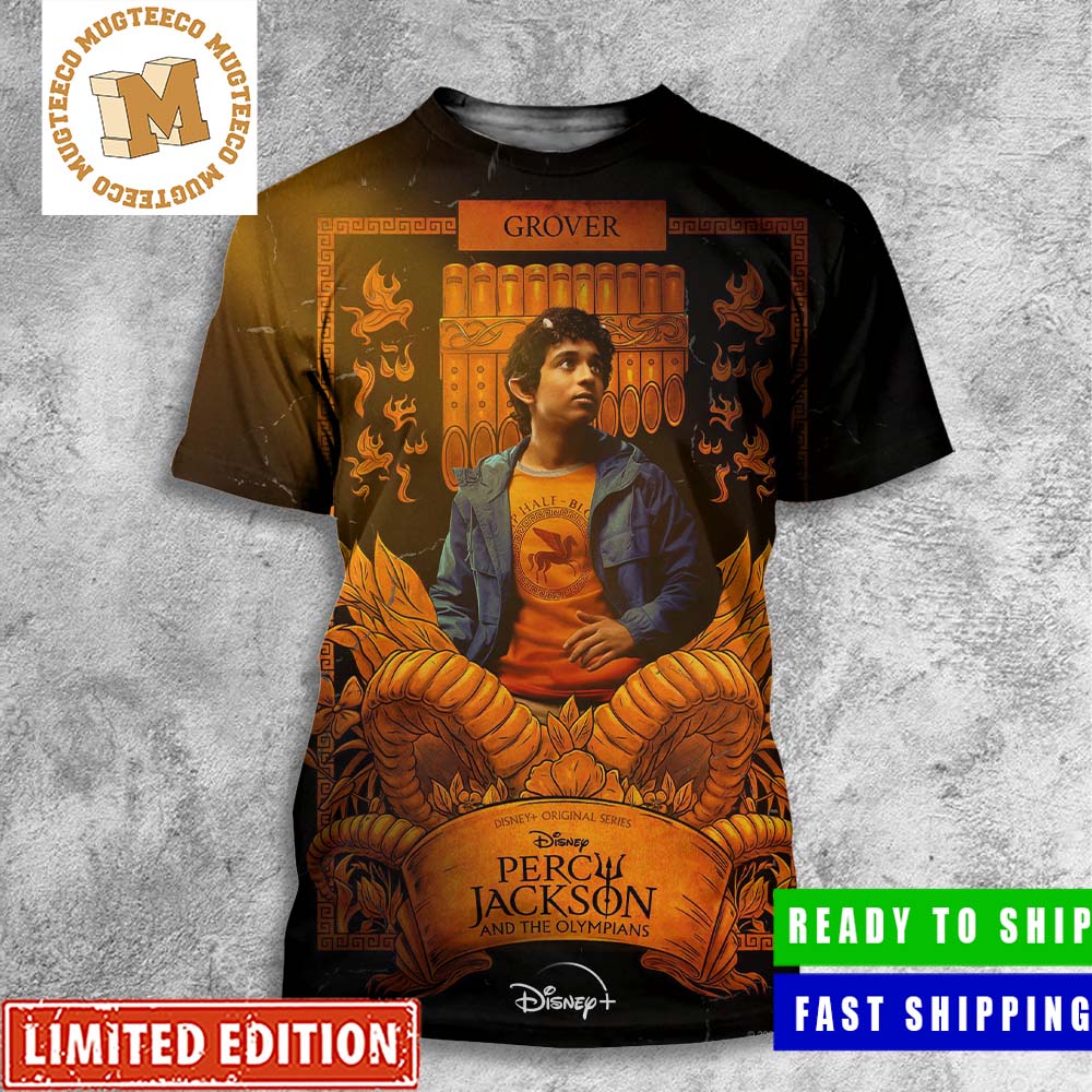 Grover Character Poster For Percy Jackson And The Olympians All Over Print Shirt