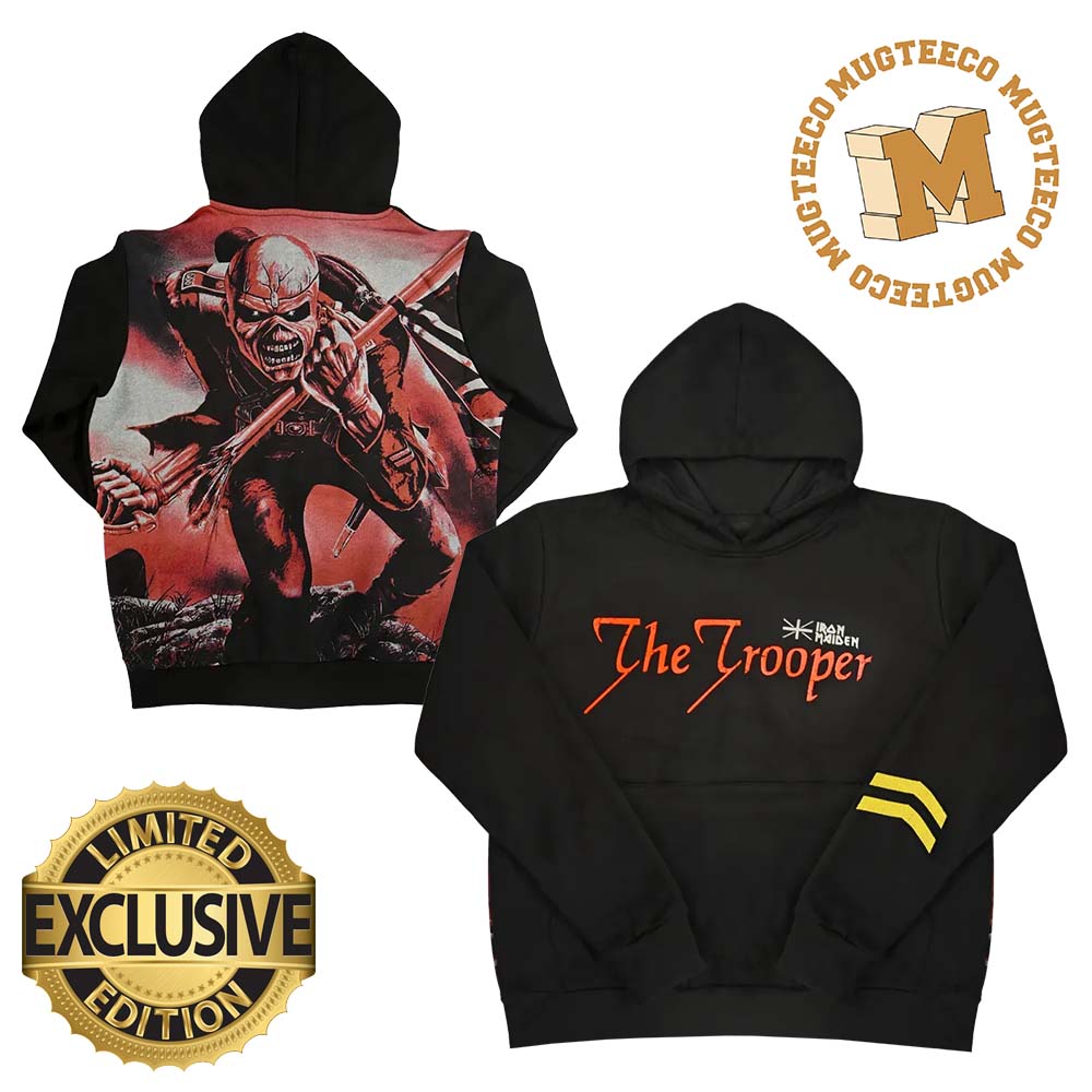 Iron Maiden The Trooper Anniversary All Over Print Hoodie