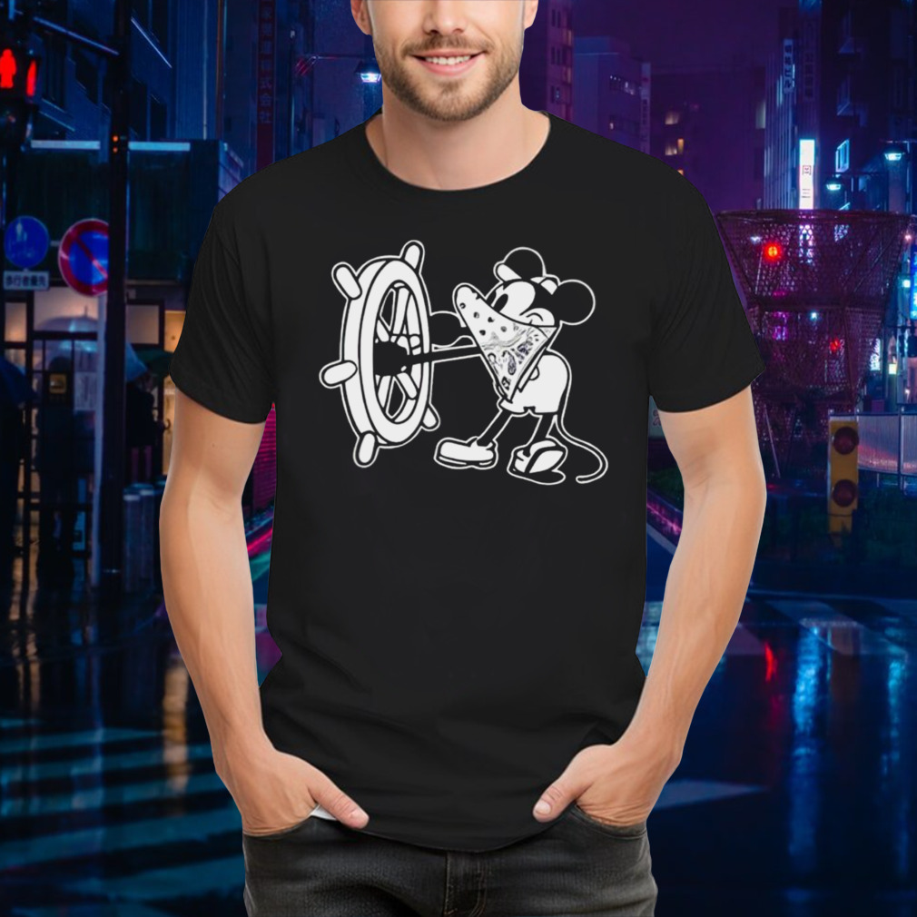 Steamboat Willie public domain Mickey Mouse shirt