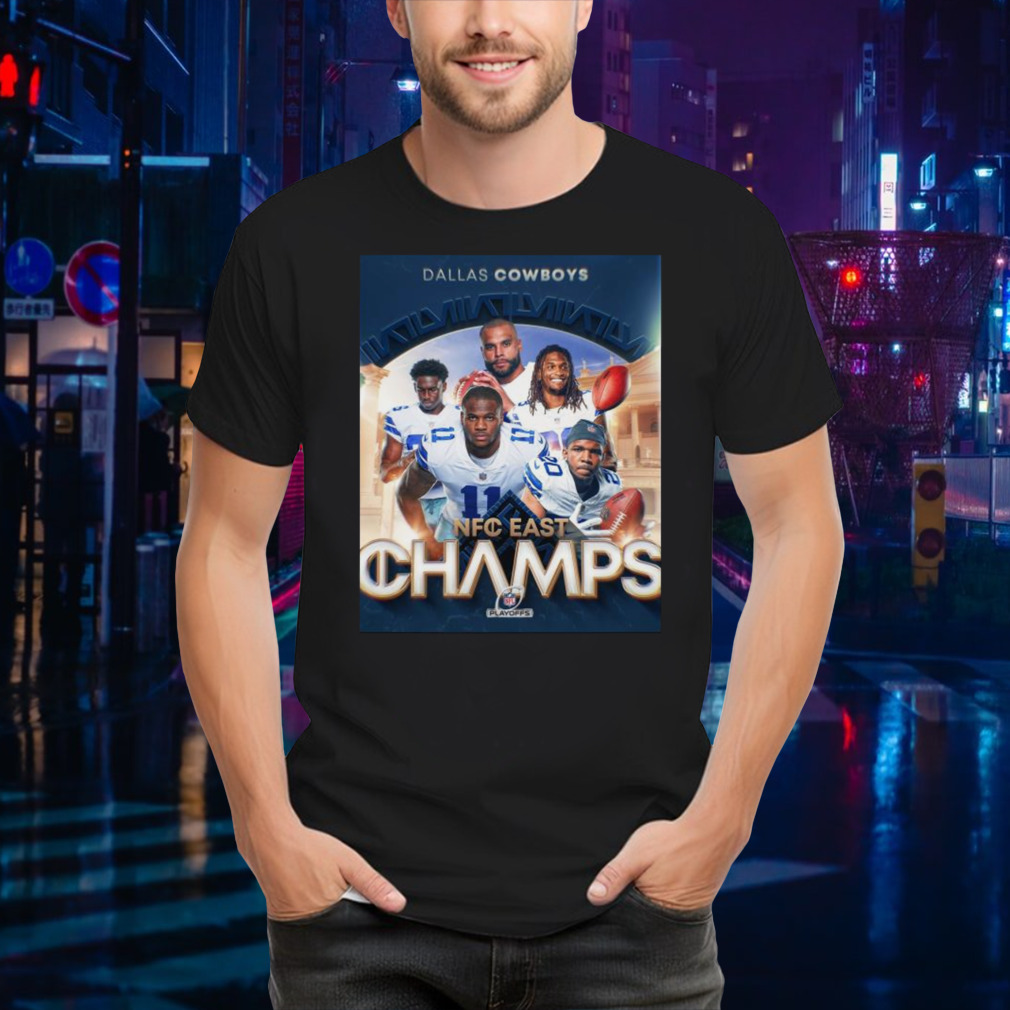 Dallas Cowboys Are NFC East Champs NFL Playoffs 2024 T-Shirt