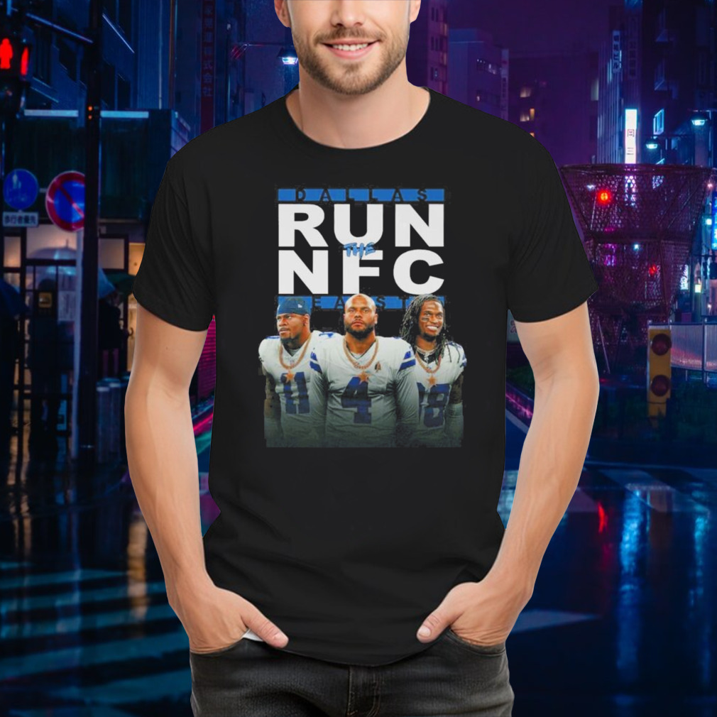 Dallas Cowboys Run The NFC East Champions 2023 T-Shirt